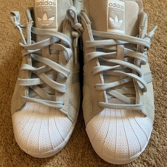 gray shell toe adidas